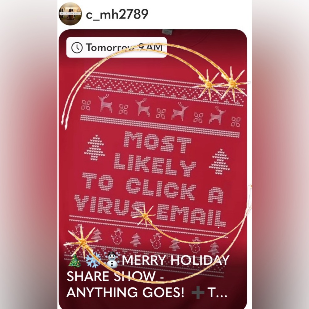 ✨❄️🎄☃️HOLIDAY SHARE SHOW! ANYTHING GOES!☃️🎄❄️✨